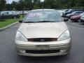 2000 Fort Knox Gold Metallic Ford Focus SE Sedan  photo #7