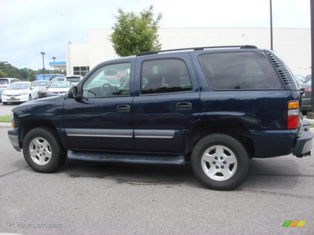 2004 Tahoe  - Dark Blue Metallic / Tan/Neutral photo #3