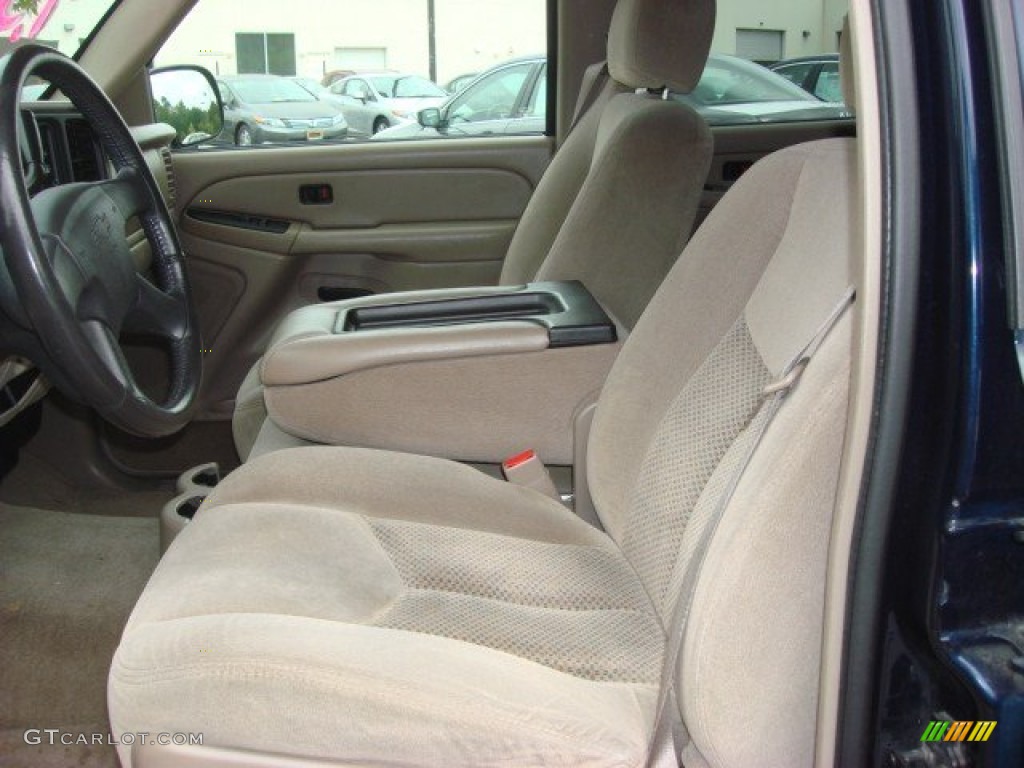 2004 Tahoe  - Dark Blue Metallic / Tan/Neutral photo #7