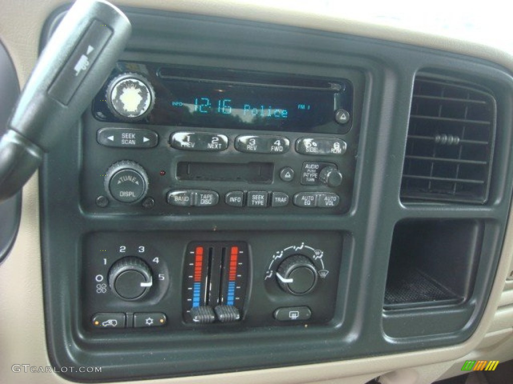 2004 Tahoe  - Dark Blue Metallic / Tan/Neutral photo #14