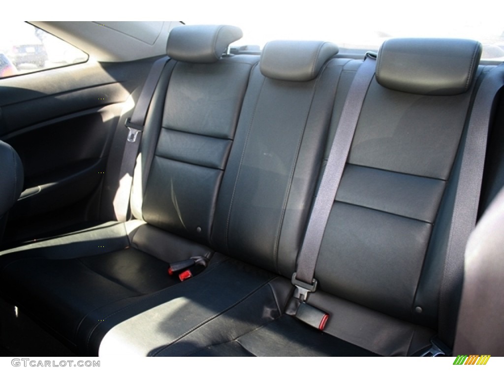 2008 Civic EX-L Coupe - Rallye Red / Black photo #6