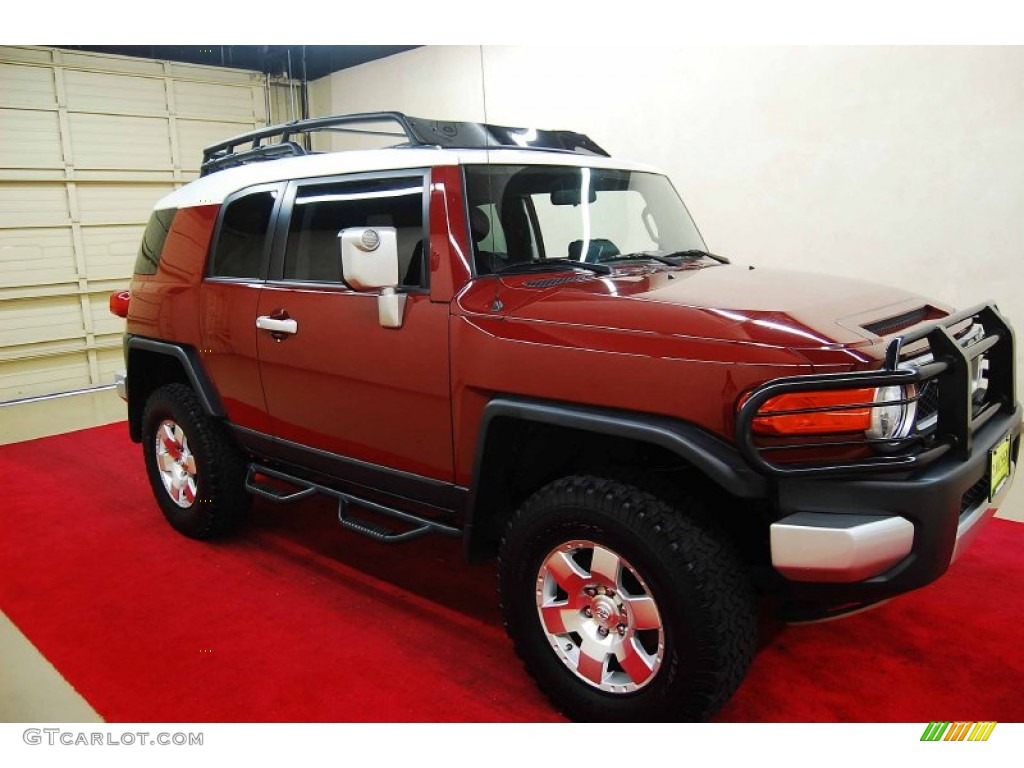 Brick Red Toyota FJ Cruiser
