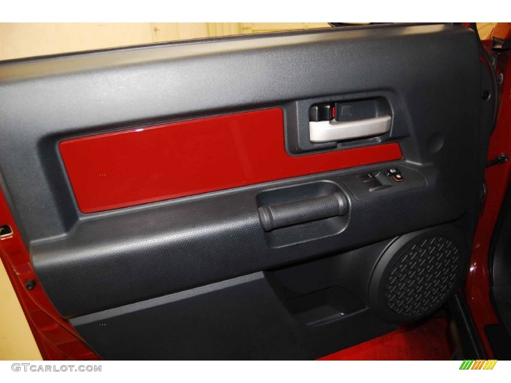 2008 FJ Cruiser 4WD - Brick Red / Dark Charcoal photo #9