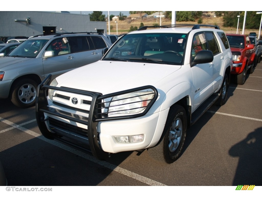 2004 4Runner SR5 4x4 - Natural White / Stone photo #4