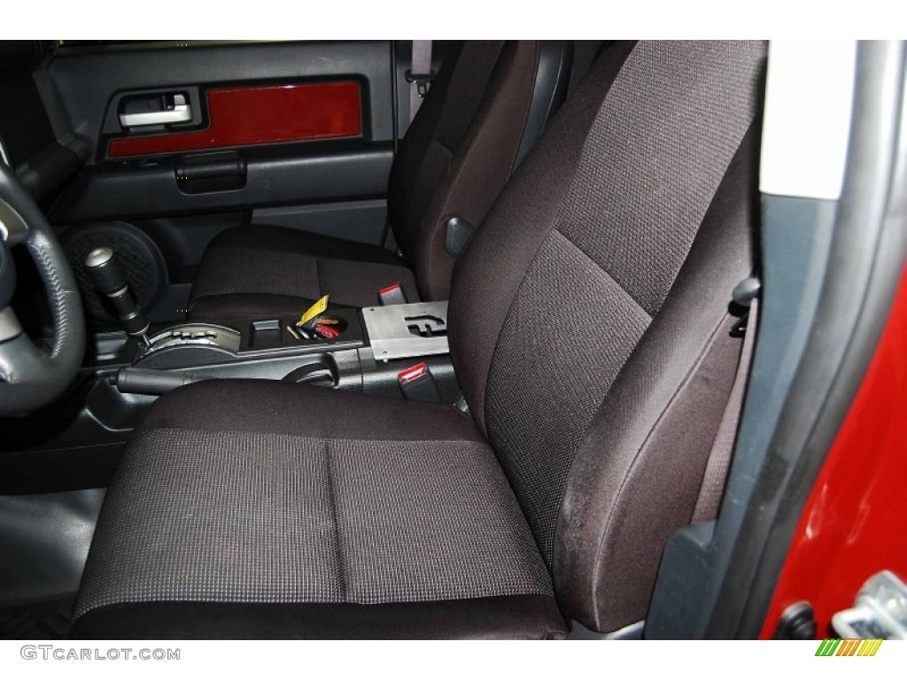 2008 FJ Cruiser 4WD - Brick Red / Dark Charcoal photo #10