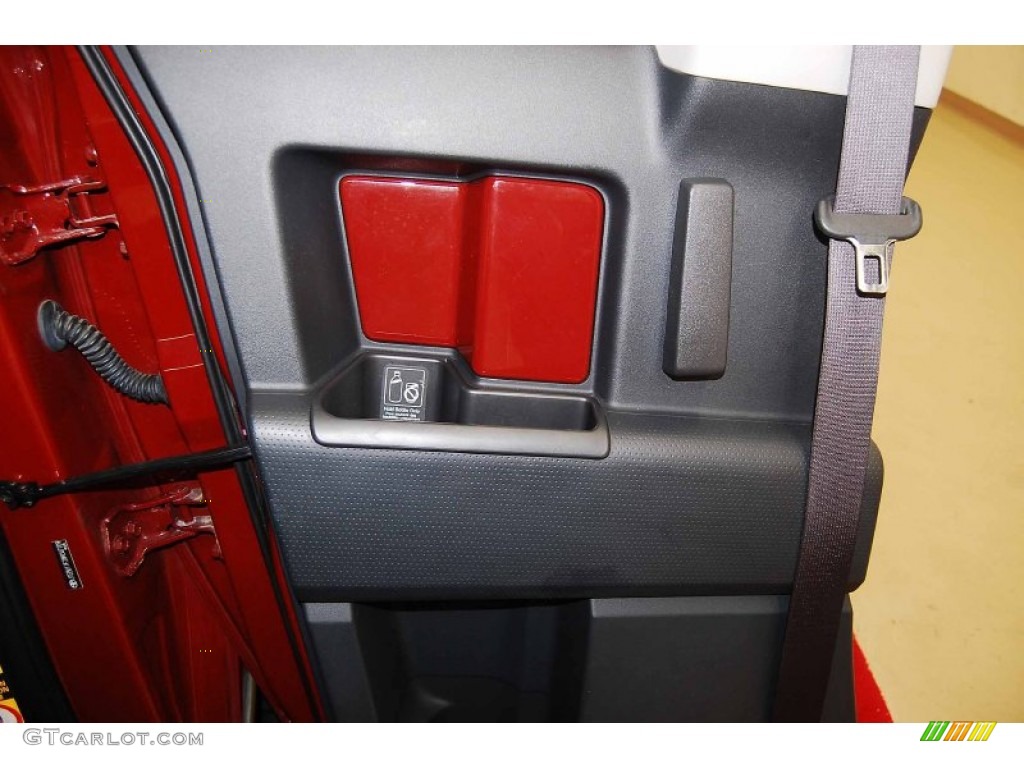 2008 FJ Cruiser 4WD - Brick Red / Dark Charcoal photo #13