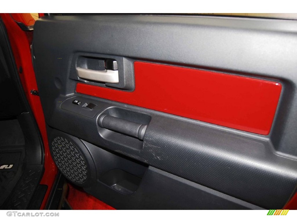 2008 FJ Cruiser 4WD - Brick Red / Dark Charcoal photo #17