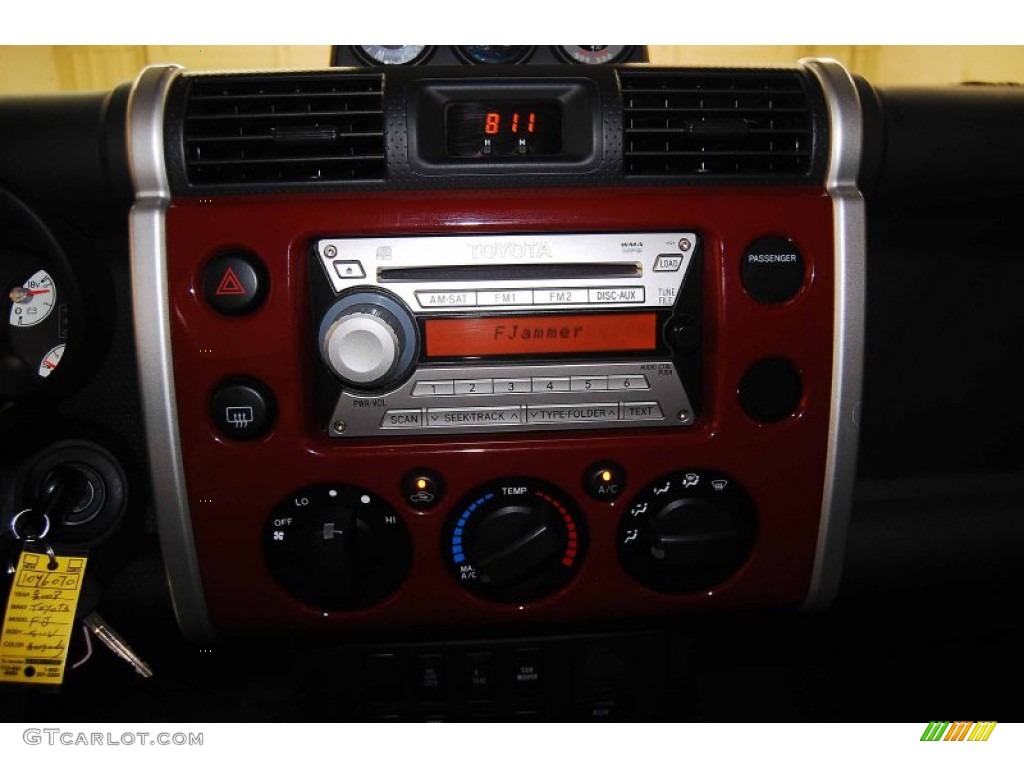 2008 FJ Cruiser 4WD - Brick Red / Dark Charcoal photo #21