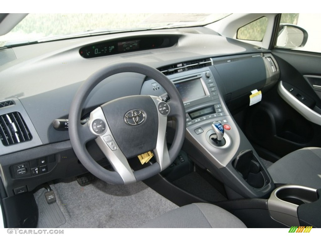Dark Gray Interior 2012 Toyota Prius Plug-in Hybrid Photo #69144815