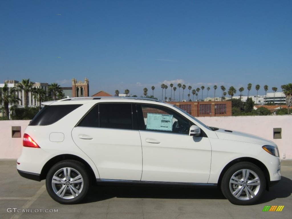 Arctic White 2013 Mercedes-Benz ML 350 4Matic Exterior Photo #69145334