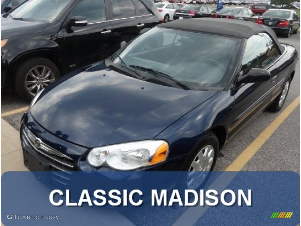 2006 Sebring Convertible - Midnight Blue Pearl / Dark Slate Gray photo #1