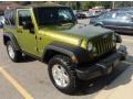 Rescue Green Metallic 2007 Jeep Wrangler Rubicon 4x4