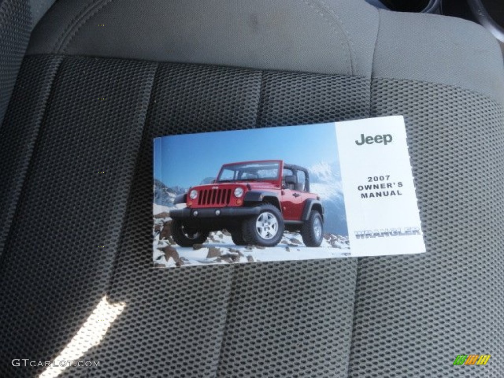 2007 Wrangler Rubicon 4x4 - Rescue Green Metallic / Dark Slate Gray/Medium Slate Gray photo #12