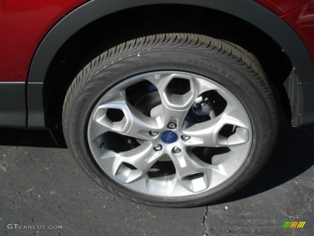 2013 Ford Escape Titanium 2.0L EcoBoost 4WD Wheel Photo #69146420