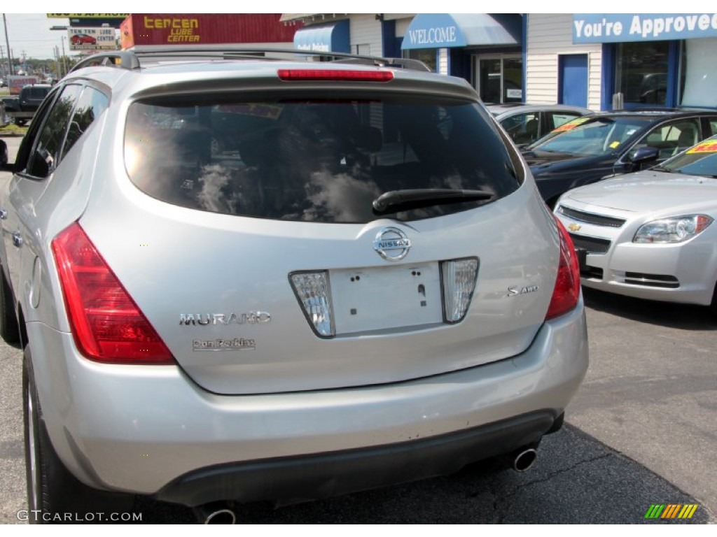 2005 Murano S AWD - Sheer Silver Metallic / Charcoal photo #7