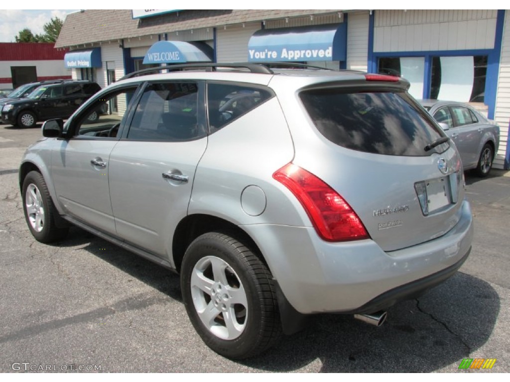 2005 Murano S AWD - Sheer Silver Metallic / Charcoal photo #10