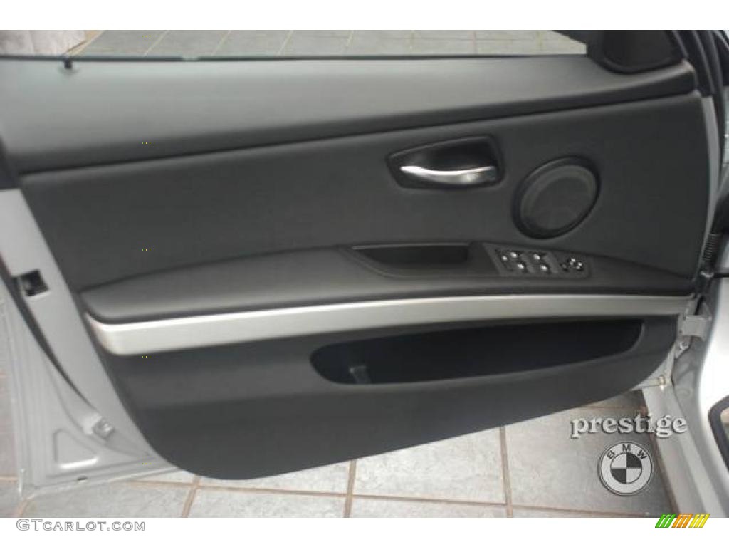 2009 3 Series 328xi Sedan - Titanium Silver Metallic / Black photo #9