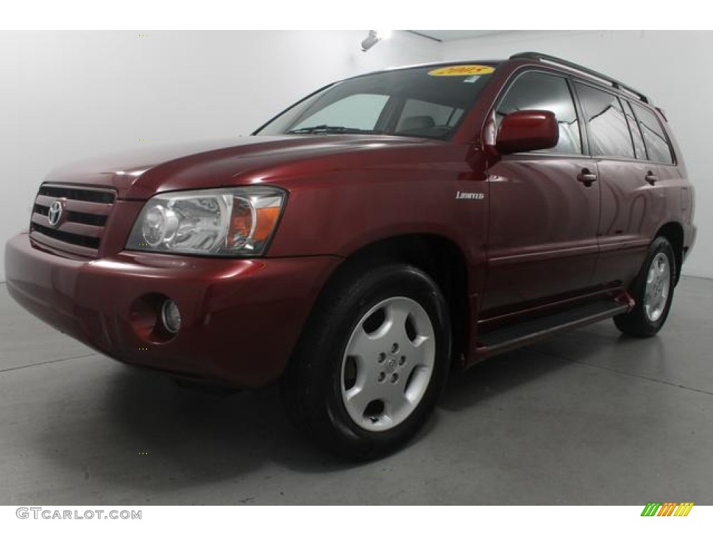 2005 Highlander Limited 4WD - Salsa Red Pearl / Ivory photo #1