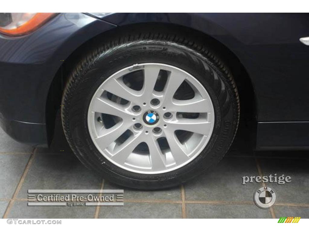 2007 3 Series 328xi Sedan - Monaco Blue Metallic / Beige photo #8