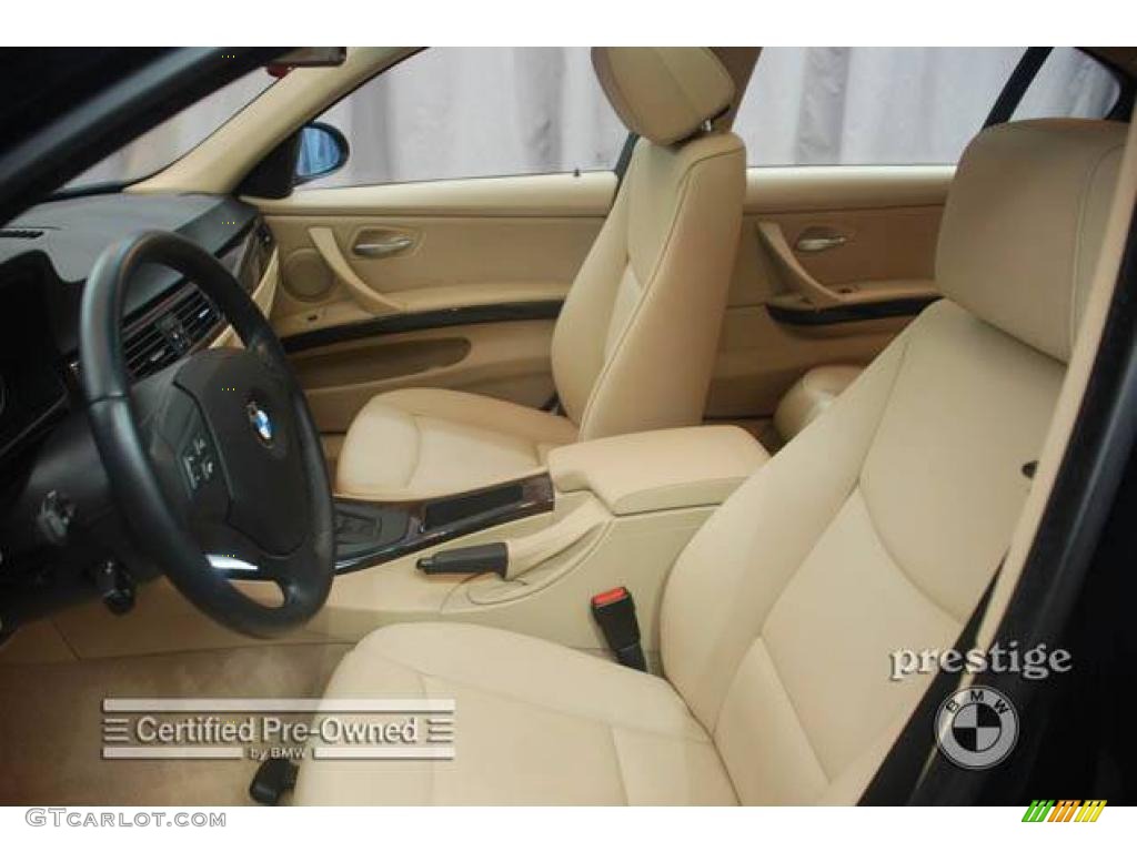 2007 3 Series 328xi Sedan - Monaco Blue Metallic / Beige photo #11