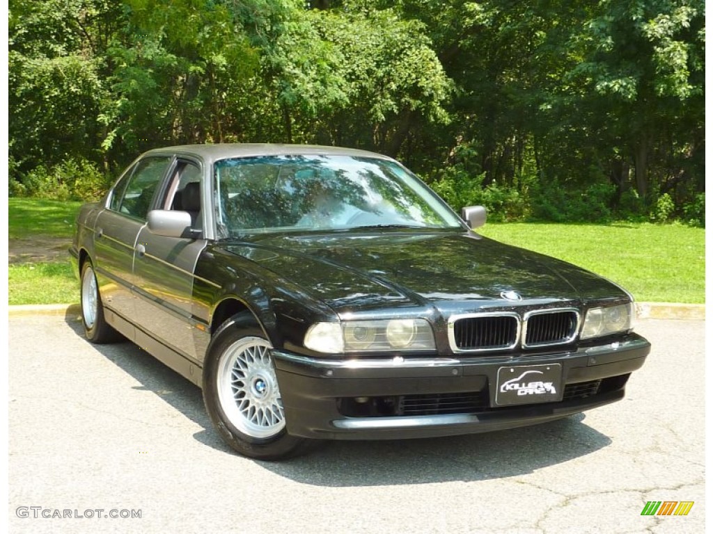 1995 7 Series 740iL Sedan - Cashmere Beige Metallic / Gray photo #1