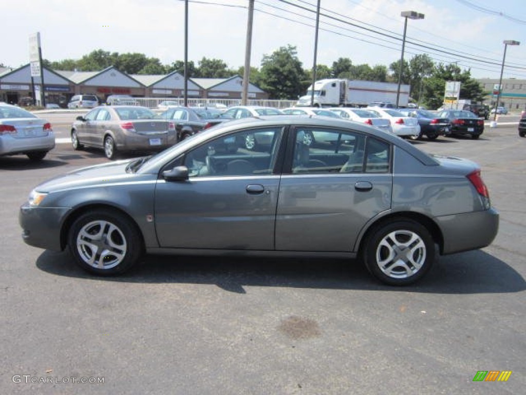 2004 ION 3 Sedan - Storm Grey / Grey photo #4
