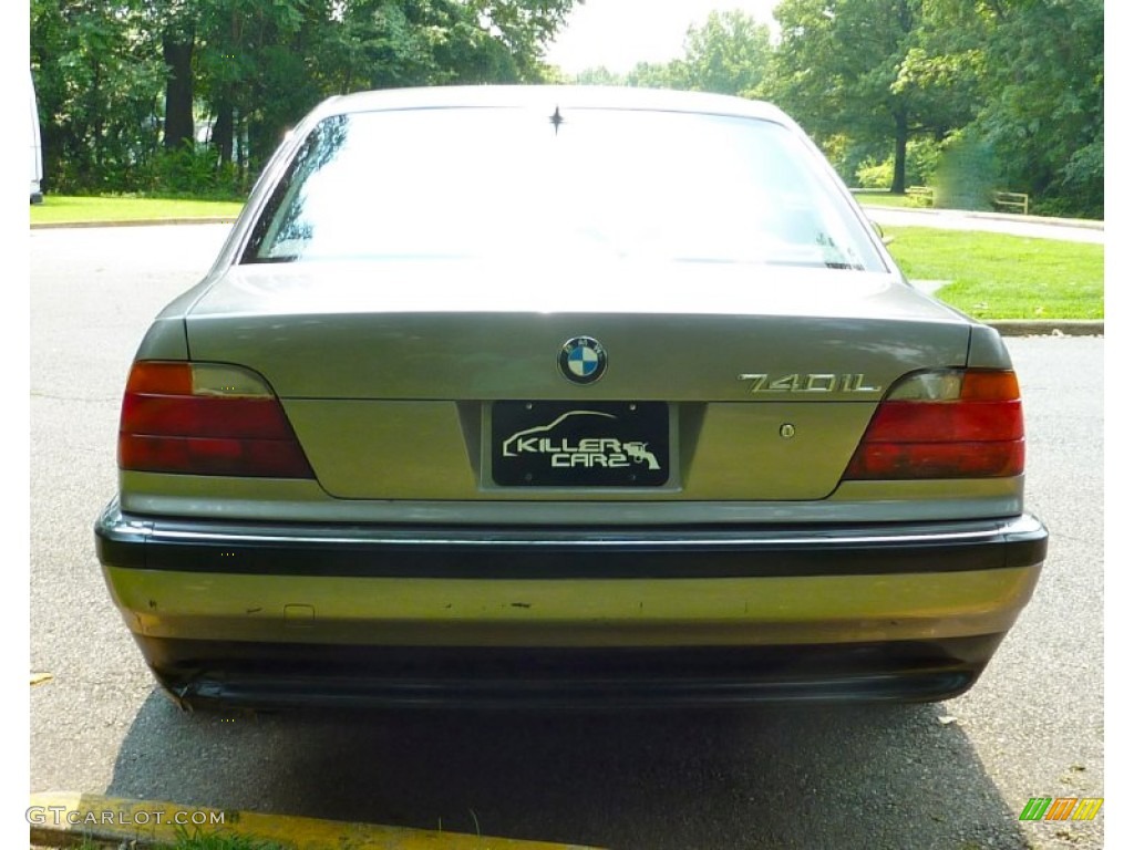 1995 7 Series 740iL Sedan - Cashmere Beige Metallic / Gray photo #6