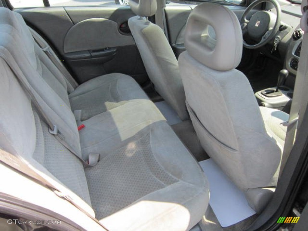 2004 ION 3 Sedan - Storm Grey / Grey photo #13