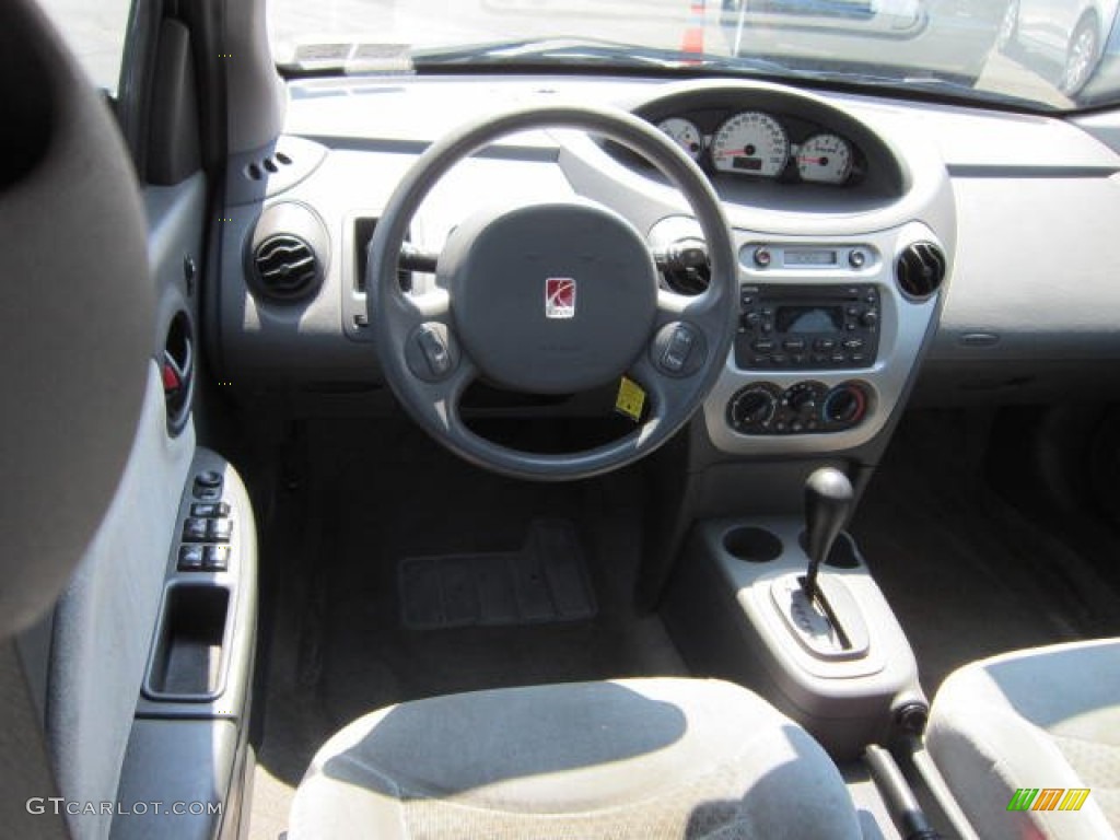2004 ION 3 Sedan - Storm Grey / Grey photo #15