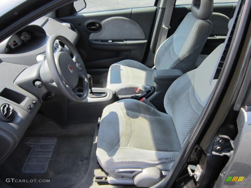 2004 ION 3 Sedan - Storm Grey / Grey photo #16