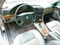 1995 BMW 7 Series Gray Interior Prime Interior Photo