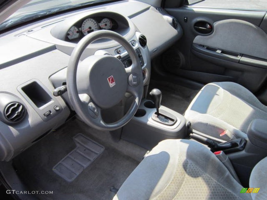 2004 ION 3 Sedan - Storm Grey / Grey photo #17