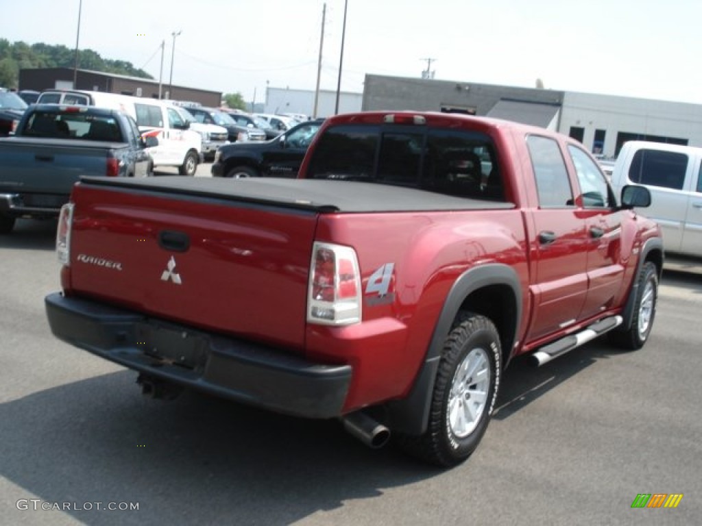 2006 Raider DuroCross Double Cab 4x4 - Lava Red / Slate Gray photo #4