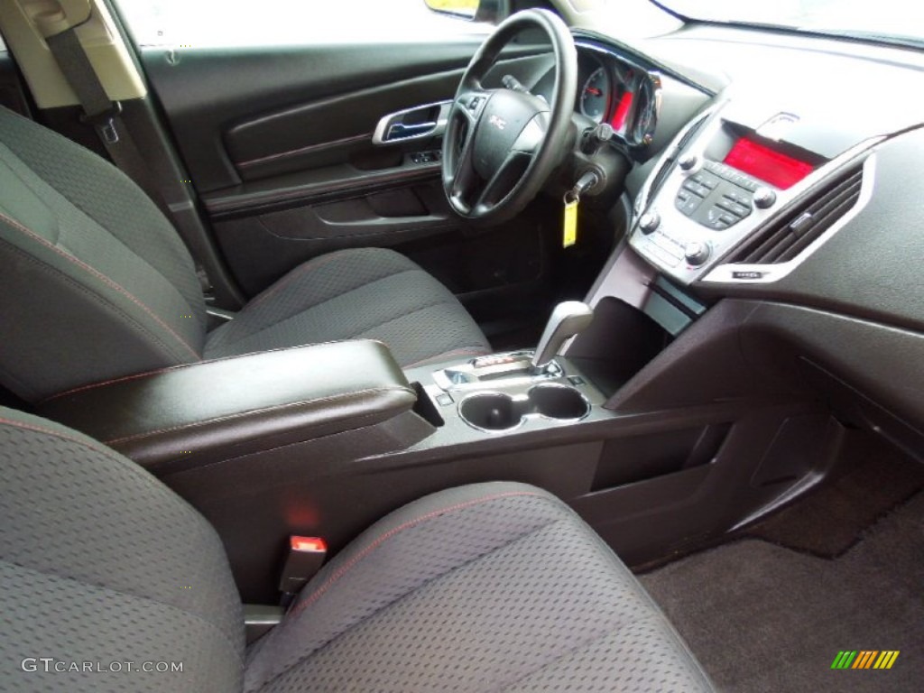 Jet Black Interior 2010 GMC Terrain SLE Photo #69151861