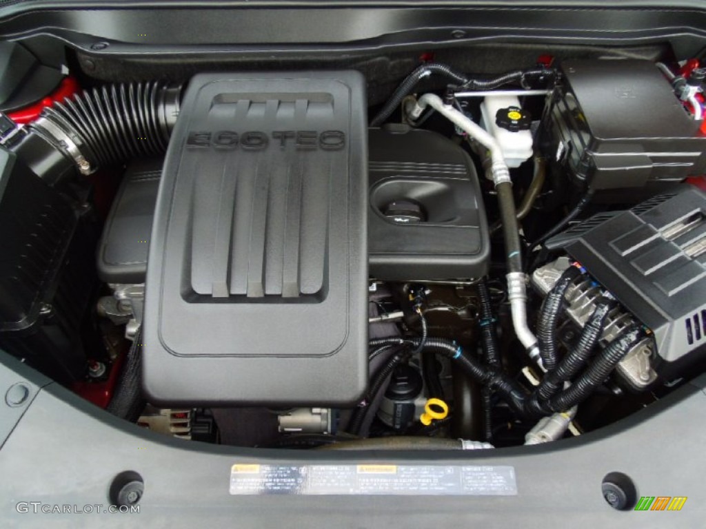 2010 GMC Terrain SLE 2.4 Liter SIDI DOHC 16-Valve VVT 4 Cylinder Engine Photo #69151888