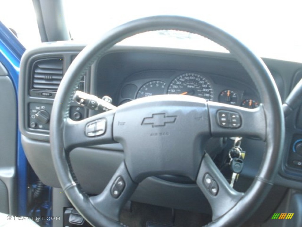 2003 Silverado 1500 Z71 Extended Cab 4x4 - Arrival Blue Metallic / Dark Charcoal photo #13