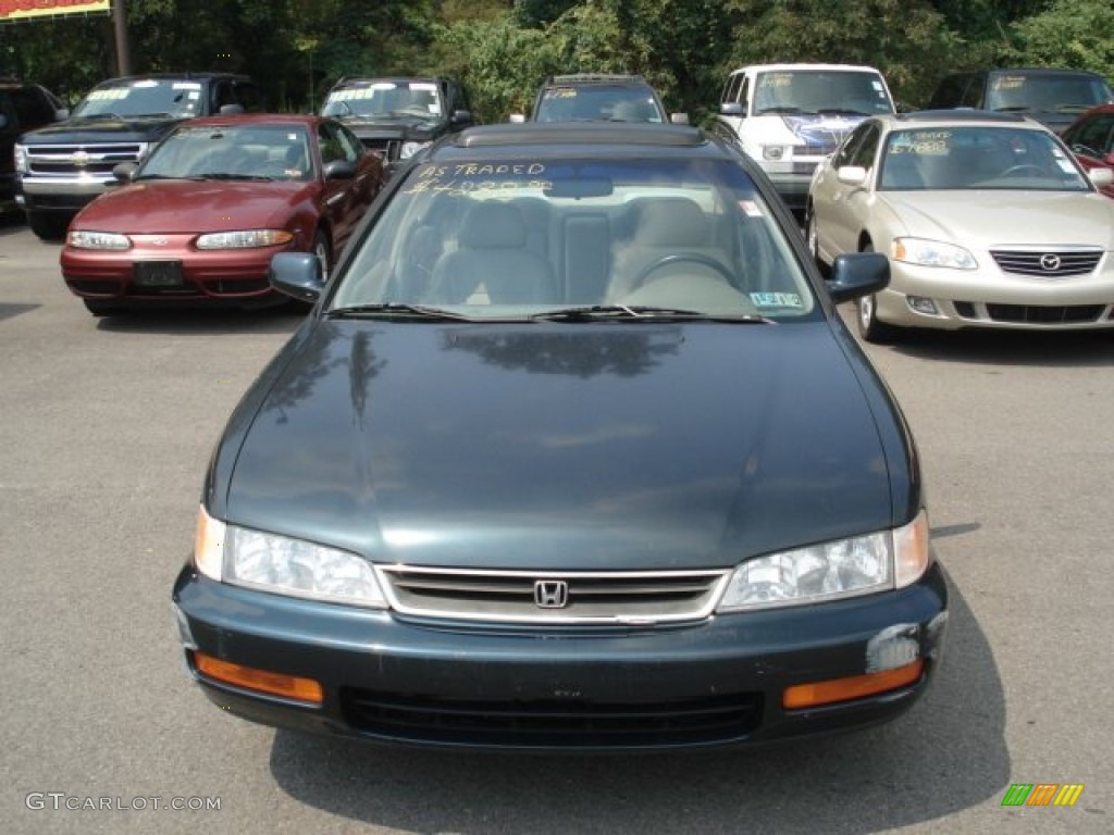 1997 Accord EX V6 Sedan - Eucalyptus Green Pearl / Ivory photo #2
