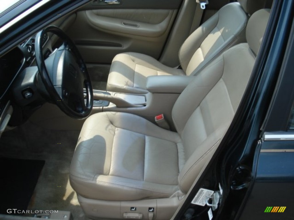 1997 Accord EX V6 Sedan - Eucalyptus Green Pearl / Ivory photo #9