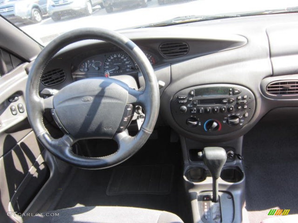 2001 Ford Escort ZX2 Coupe Dark Charcoal Dashboard Photo #69153082