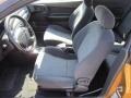 2001 Ford Escort Dark Charcoal Interior Front Seat Photo
