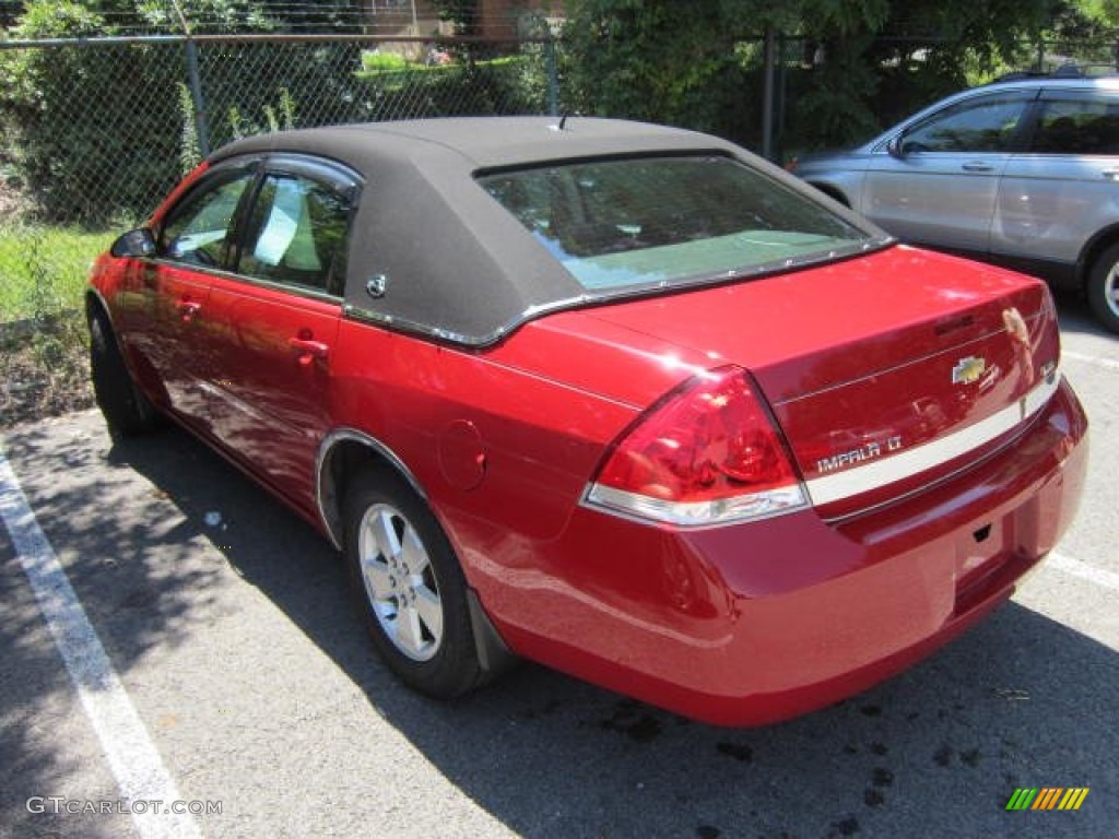 2007 Impala LT - Precision Red / Ebony Black photo #3