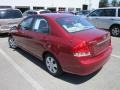 2007 Radiant Red Kia Spectra EX Sedan  photo #2