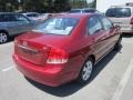 2007 Radiant Red Kia Spectra EX Sedan  photo #3