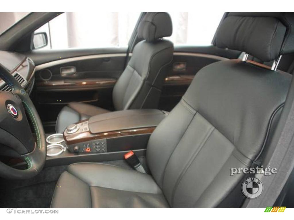 2008 7 Series Alpina B7 - Titanium Grey Metallic / Black photo #14