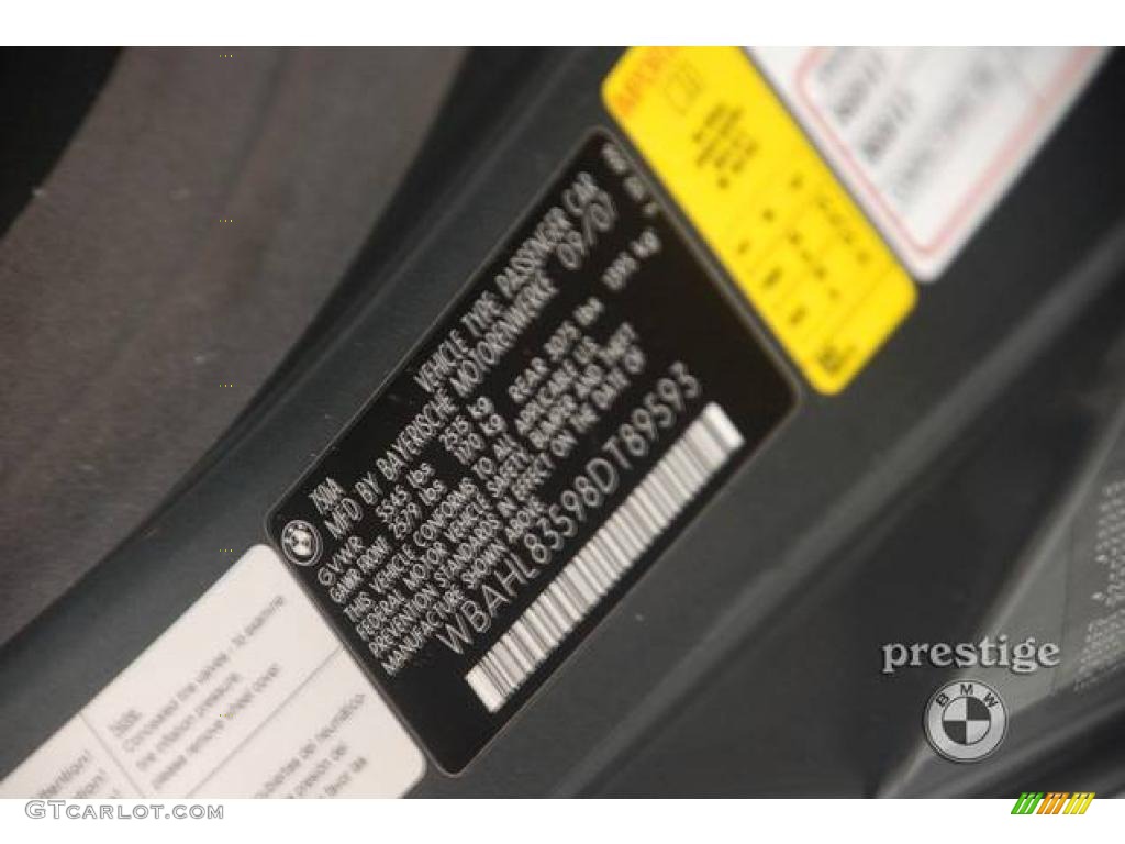 2008 7 Series Alpina B7 - Titanium Grey Metallic / Black photo #15