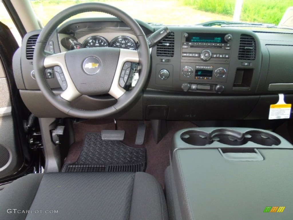 2013 Silverado 1500 LT Extended Cab 4x4 - Black / Ebony photo #17