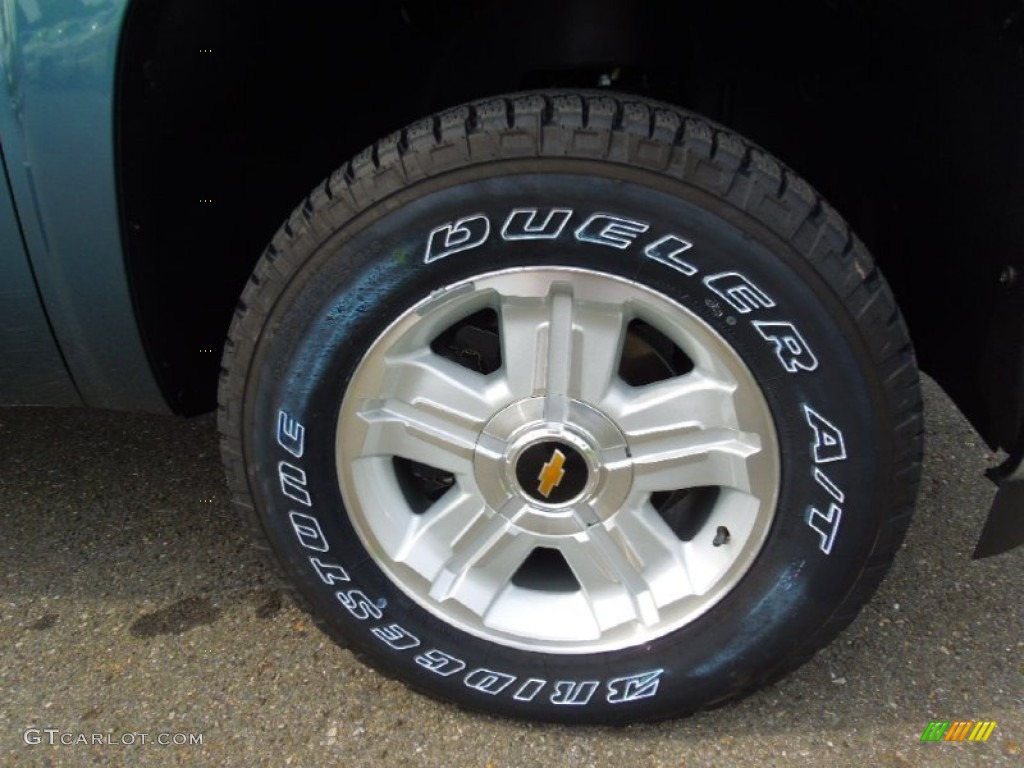 2013 Silverado 1500 LT Extended Cab - Blue Granite Metallic / Ebony photo #23