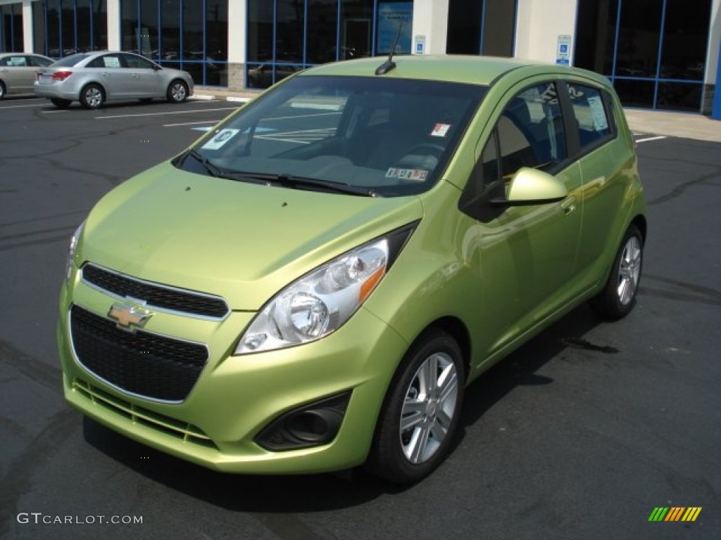 Jalapeno (Green) 2013 Chevrolet Spark LT Exterior Photo #69154462