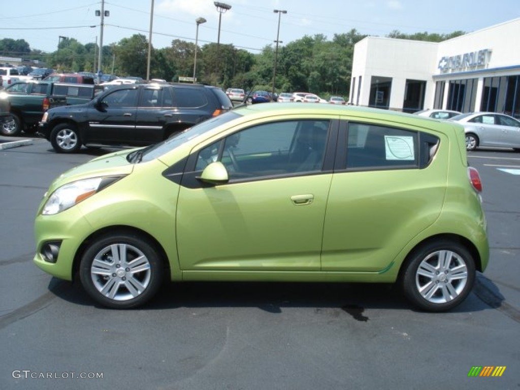 Jalapeno (Green) 2013 Chevrolet Spark LT Exterior Photo #69154471