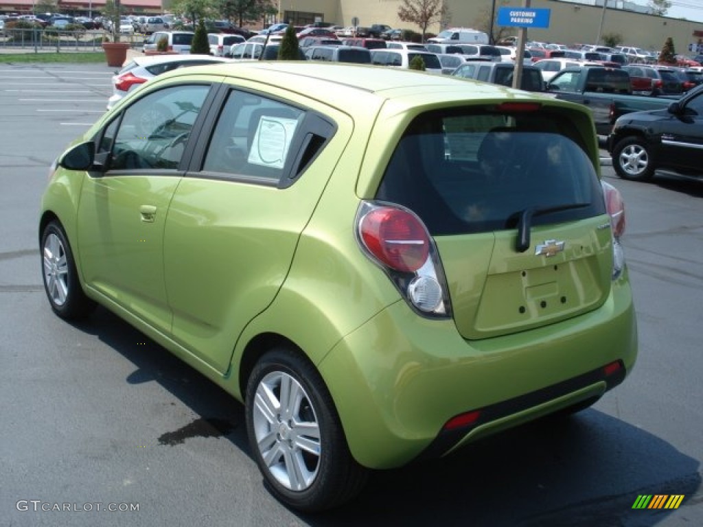 Jalapeno (Green) 2013 Chevrolet Spark LT Exterior Photo #69154480